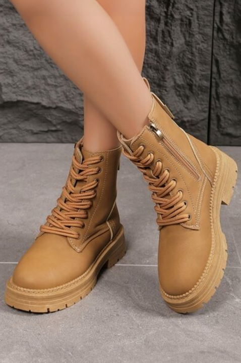 Ženske gležnjače MONDEGA BROWN, Boja: svjetlosmeđa, IVET.HR - MODERNA ODJEĆA