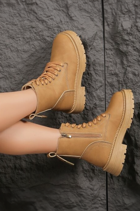 Ženske gležnjače MONDEGA BROWN, Boja: svjetlosmeđa, IVET.HR - MODERNA ODJEĆA