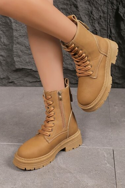 Ženske gležnjače MONDEGA BROWN, Boja: svjetlosmeđa, IVET.HR - MODERNA ODJEĆA