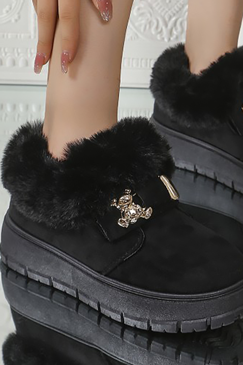 Ženske gležnjače BLUMERGA BLACK, Boja: crna, IVET.HR - MODERNA ODJEĆA