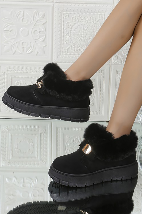 Ženske gležnjače BLUMERGA BLACK, Boja: crna, IVET.HR - MODERNA ODJEĆA