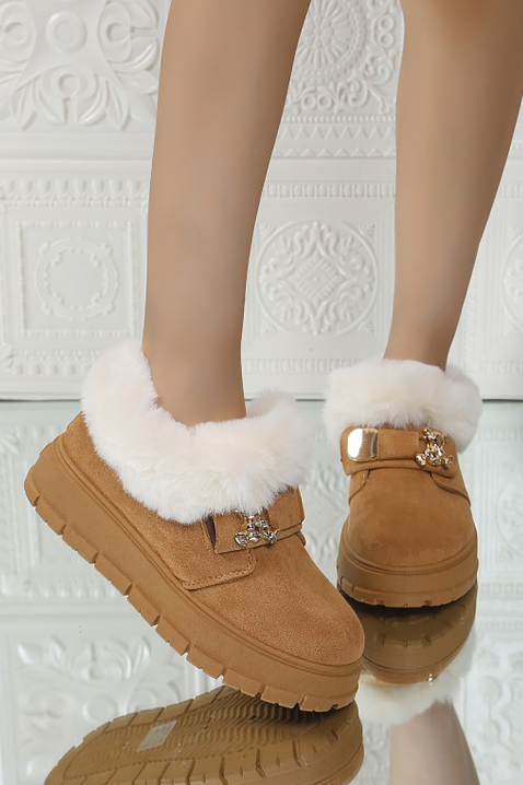 Ženske gležnjače BLUMERGA CAMEL, Boja: svjetlosmeđa, IVET.HR - MODERNA ODJEĆA