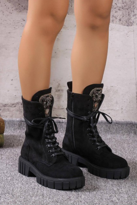 Ženske čizme NIOLMEA BLACK, Boja: crna, IVET.HR - MODERNA ODJEĆA