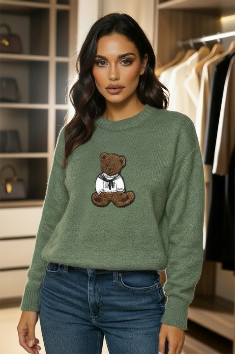 Ženska bluza BEARITA GREEN, Boja: zelena, IVET.HR - MODERNA ODJEĆA