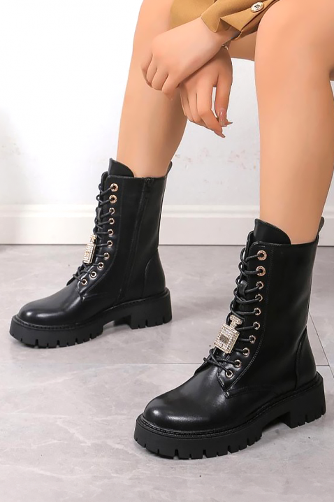 Ženske čizme BIOFEGA, Boja: crna, IVET.HR - MODERNA ODJEĆA