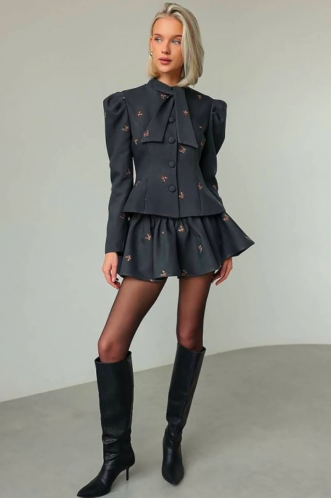 Komplet REVOLDANA, Boja: crna, IVET.HR - MODERNA ODJEĆA