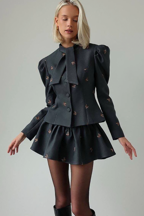 Komplet REVOLDANA, Boja: crna, IVET.HR - MODERNA ODJEĆA