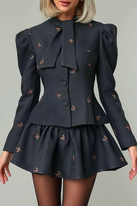 Komplet REVOLDANA, Boja: crna, IVET.HR - MODERNA ODJEĆA