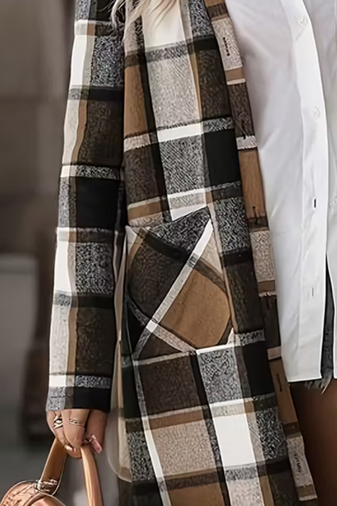 Kaput RAYENITA BROWN, Boja: smeđa, IVET.HR - MODERNA ODJEĆA