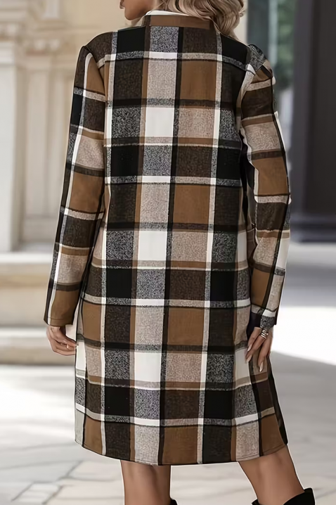 Kaput RAYENITA BROWN, Boja: smeđa, IVET.HR - MODERNA ODJEĆA