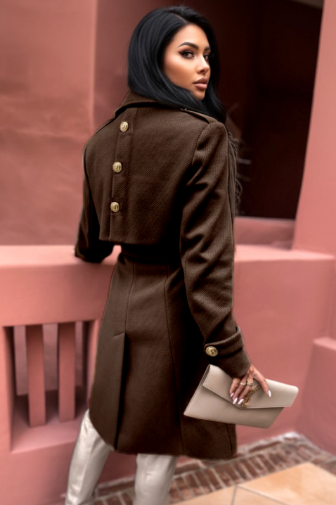 Kaput MOIFELDA BROWN, Boja: smeđa, IVET.HR - MODERNA ODJEĆA