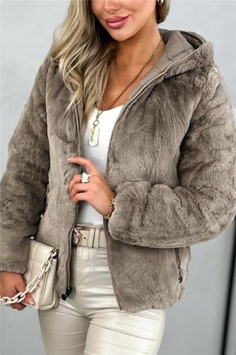 Jakna VULDENZA BROWN, Boja: smeđa, IVET.HR - MODERNA ODJEĆA