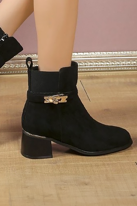 Ženske gležnjače GLOMERHA BLACK, Boja: crna, IVET.HR - MODERNA ODJEĆA