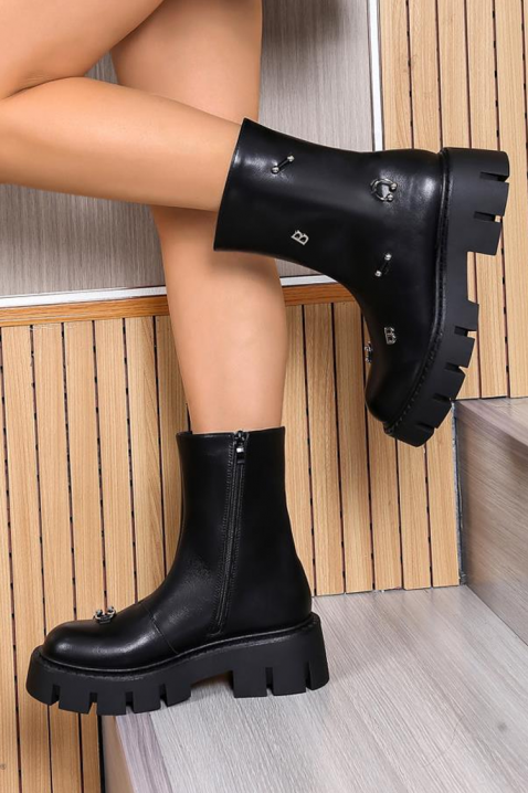 Ženske čizme SORDEFONA, Boja: crna, IVET.HR - MODERNA ODJEĆA