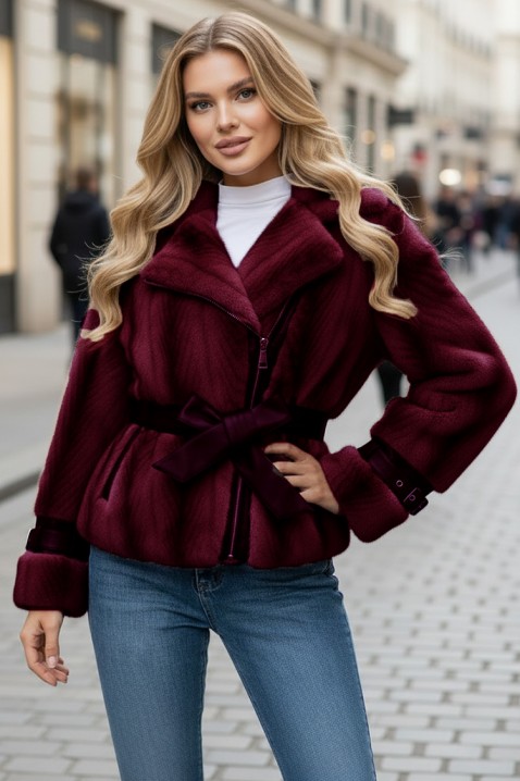 Jakna METALINZA BORDO, Boja: bordo, IVET.HR - MODERNA ODJEĆA