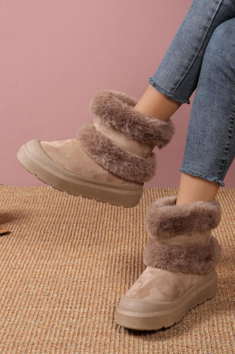 Ženske čizme ZOMFELJA MOCHA, Boja: moka, IVET.HR - MODERNA ODJEĆA