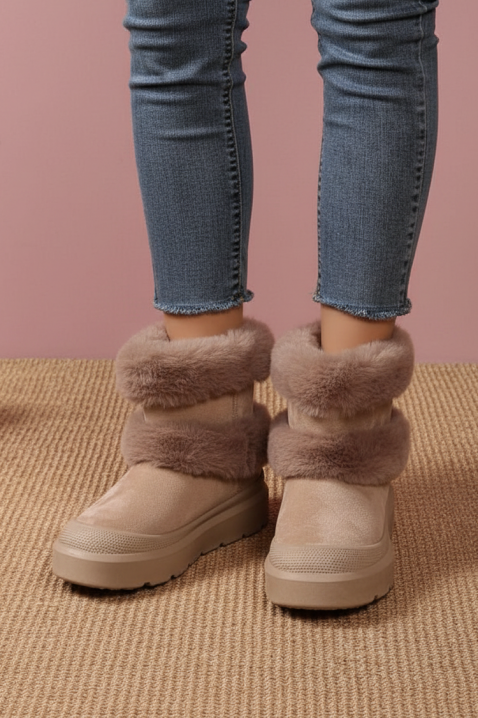 Ženske čizme ZOMFELJA MOCHA, Boja: moka, IVET.HR - MODERNA ODJEĆA