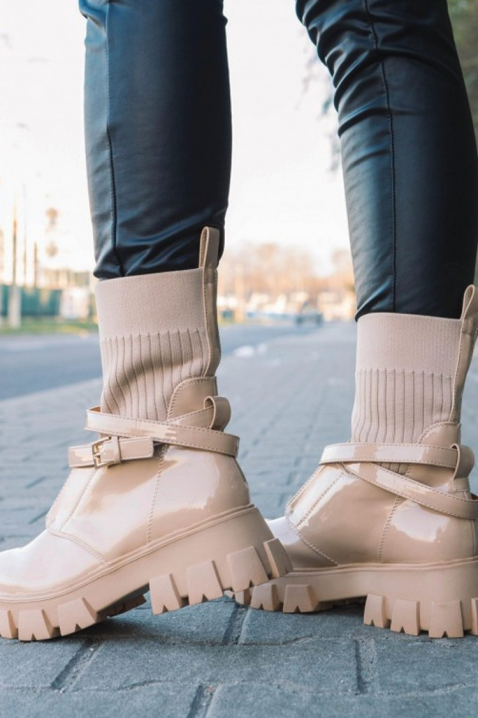 Ženske čizme RIVANZA, Boja: bež, IVET.HR - MODERNA ODJEĆA