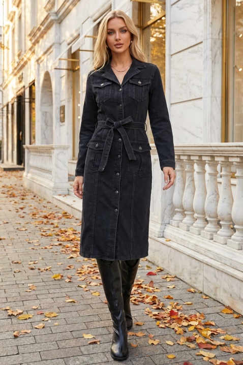 Haljina ATELORA BLACK, Boja: crna, IVET.HR - MODERNA ODJEĆA