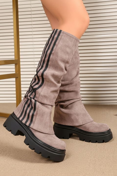 Čizme DOLEGRIA BEIGE, Boja: bež, IVET.HR - MODERNA ODJEĆA