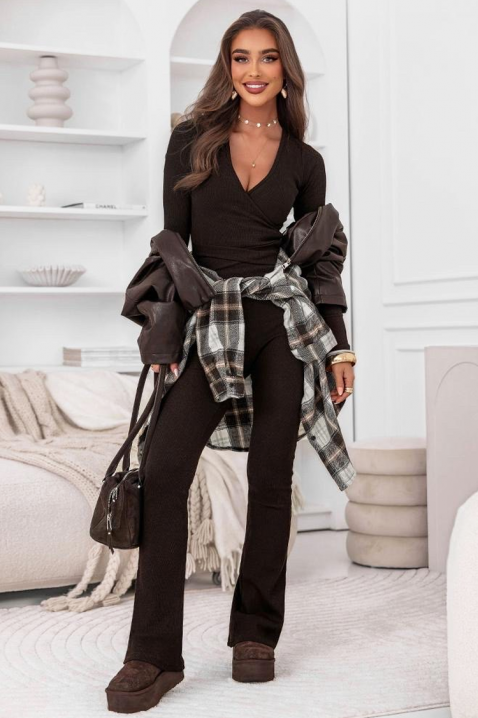 Komplet TORIOLA BROWN, Boja: smeđa, IVET.HR - MODERNA ODJEĆA