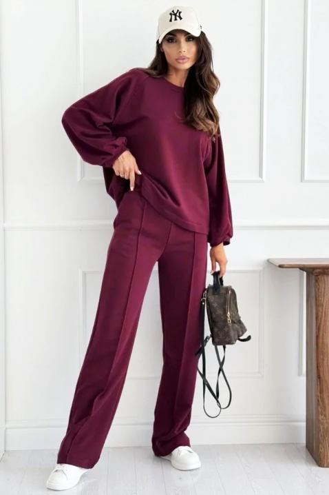 Komplet REOTILGA BORDO, Boja: bordo, IVET.HR - MODERNA ODJEĆA