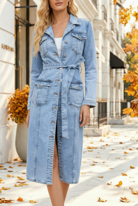 Haljina ATELORA BLUE, Boja: plava, IVET.HR - MODERNA ODJEĆA