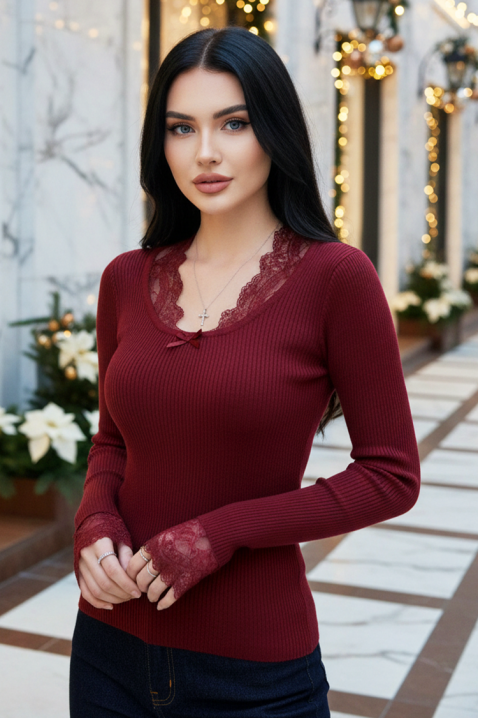 Ženska bluza SORFONDA BORDO, Boja: bordo, IVET.HR - MODERNA ODJEĆA