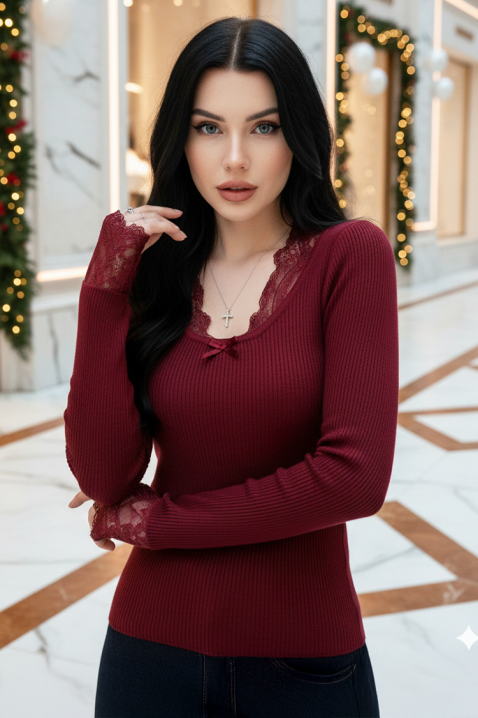 Ženska bluza SORFONDA BORDO, Boja: bordo, IVET.HR - MODERNA ODJEĆA