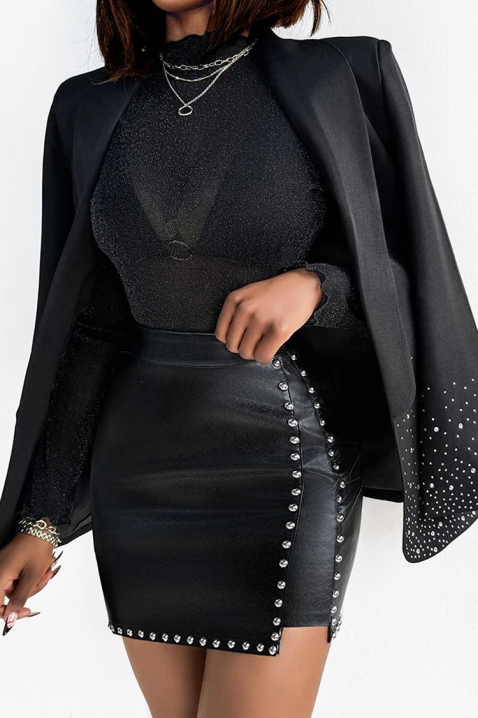 Suknja AKASITA BLACK, Boja: crna, IVET.HR - MODERNA ODJEĆA