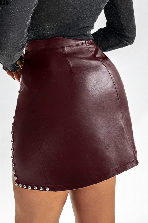 Suknja AKASITA BORDO, Boja: bordo, IVET.HR - MODERNA ODJEĆA