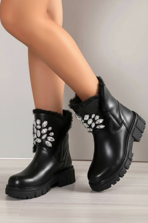 Ženske čizme DONVELXA, Boja: crna, IVET.HR - MODERNA ODJEĆA