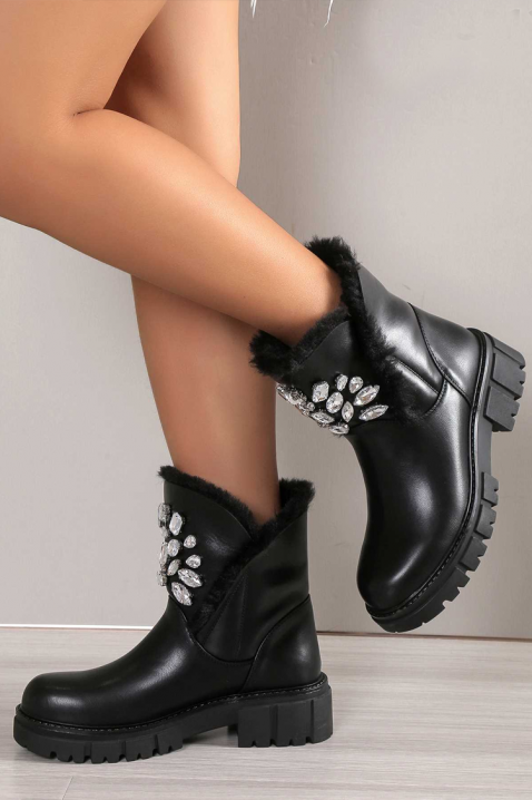 Ženske čizme DONVELXA, Boja: crna, IVET.HR - MODERNA ODJEĆA