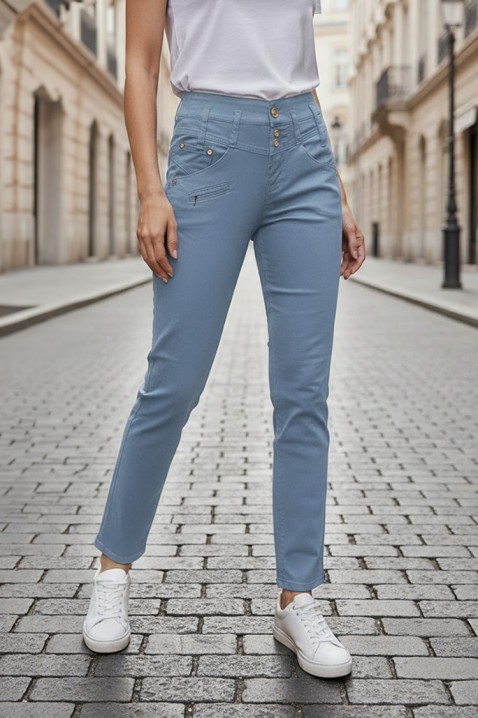 Hlače PRIMOJA SKY, Boja: svijetlo plava, IVET.HR - MODERNA ODJEĆA