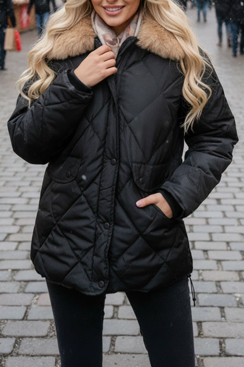 Jakna SLAMENDA BLACK, Boja: crna, IVET.HR - MODERNA ODJEĆA