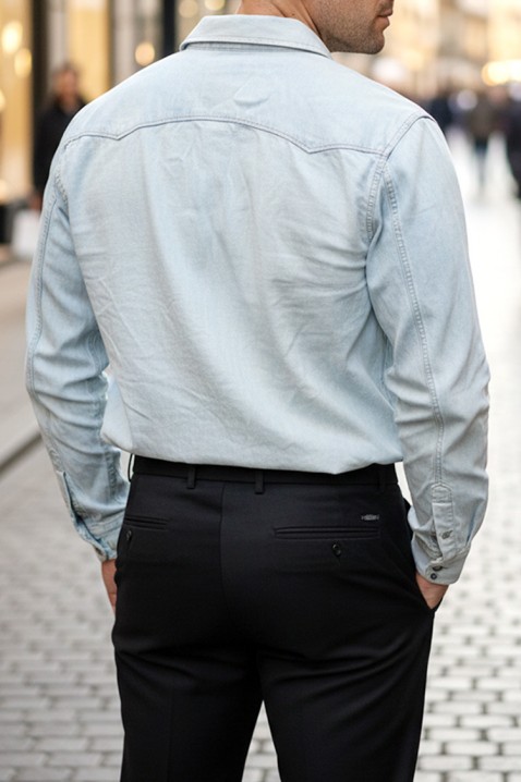 Muška košulja TORMER SKY, Boja: svijetlo plava, IVET.HR - MODERNA ODJEĆA