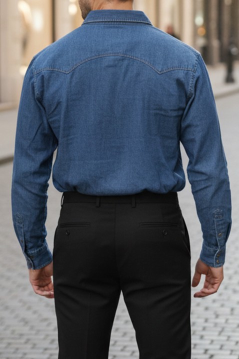 Muška košulja TORMER BLUE, Boja: plava, IVET.HR - MODERNA ODJEĆA