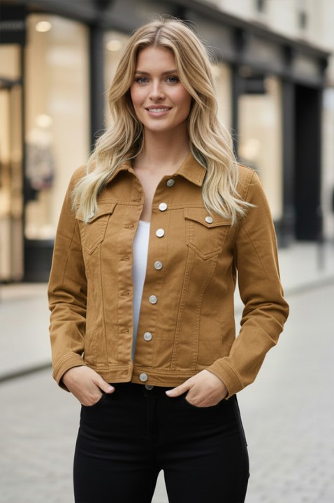 Traper jakna KALBA CAMEL, Boja: svjetlosmeđa, IVET.HR - MODERNA ODJEĆA