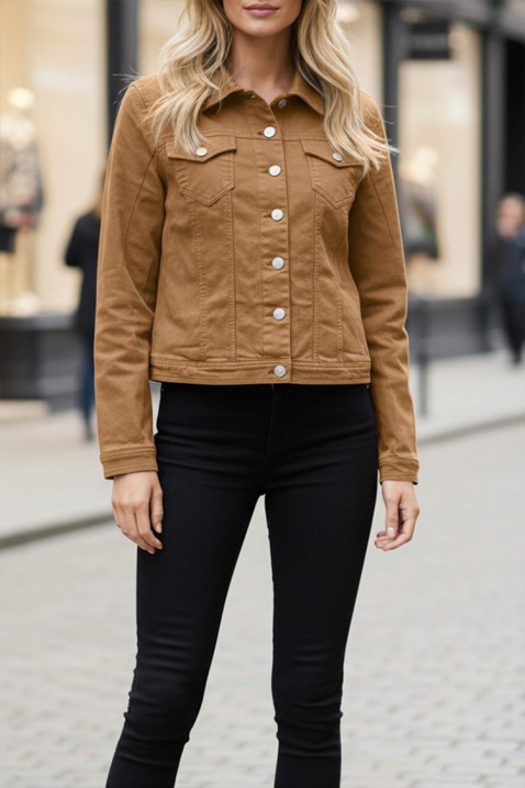 Traper jakna KALBA CAMEL, Boja: svjetlosmeđa, IVET.HR - MODERNA ODJEĆA