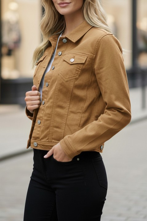 Traper jakna KALBA CAMEL, Boja: svjetlosmeđa, IVET.HR - MODERNA ODJEĆA