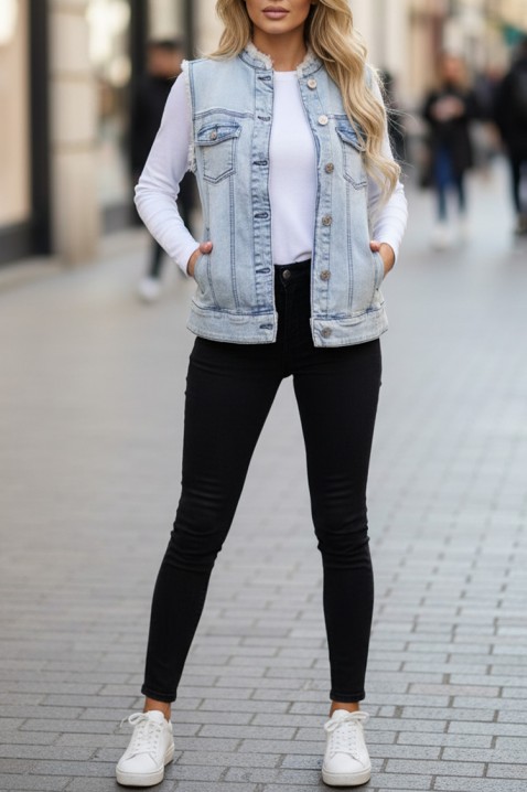 Prsluk FALZENA SKY, Boja: svijetlo plava, IVET.HR - MODERNA ODJEĆA