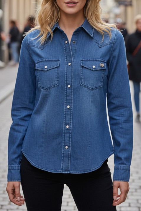 Ženska košulja TOFEZA, Boja: plava, IVET.HR - MODERNA ODJEĆA