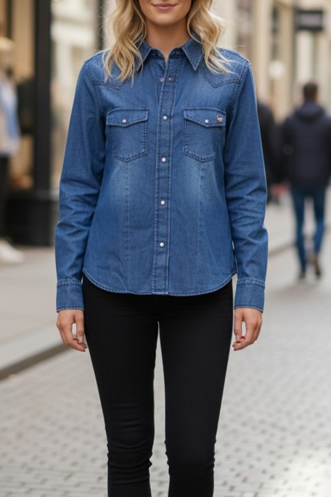 Ženska košulja TOFEZA, Boja: plava, IVET.HR - MODERNA ODJEĆA