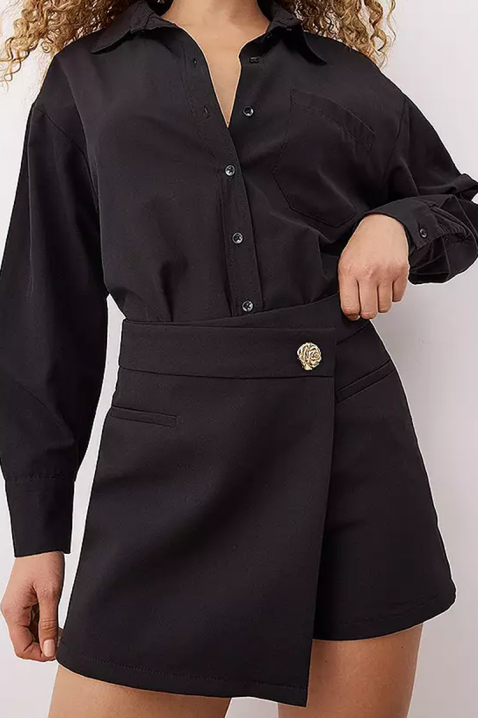 Suknja - hlače ALDRELZA BLACK, Boja: crna, IVET.HR - MODERNA ODJEĆA