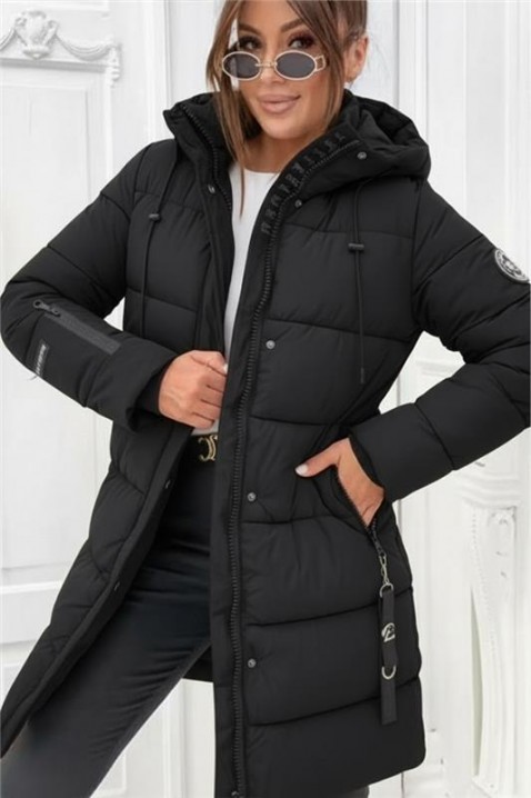 Jakna ZIMRELDA BLACK, Boja: crna, IVET.HR - MODERNA ODJEĆA