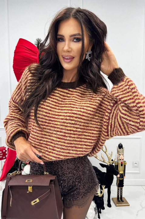 Džemper RALFANDA BROWN, Boja: smeđa, IVET.HR - MODERNA ODJEĆA