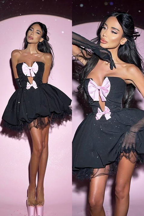 Haljina ALEVOLZA, Boja: crna, IVET.HR - MODERNA ODJEĆA