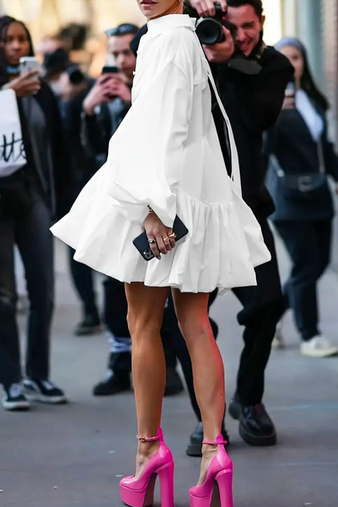 Haljina DAILINZA, Boja: bijela, IVET.HR - MODERNA ODJEĆA