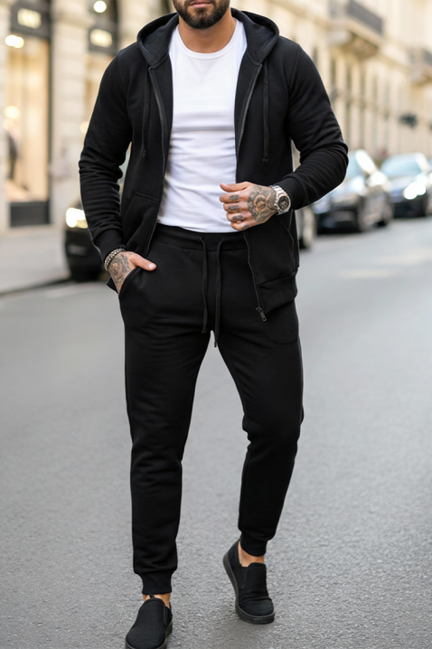 Muški komplet PAXEN BLACK, Boja: crna, IVET.HR - MODERNA ODJEĆA