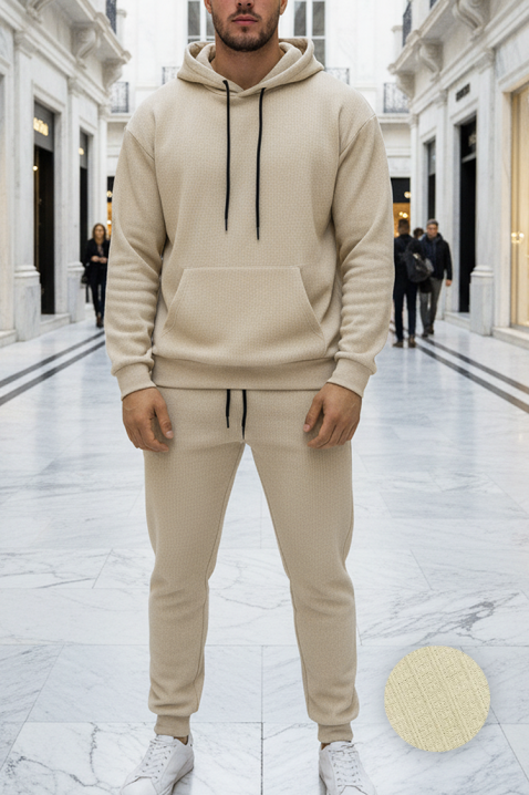 Muški komplet MIZIKO BEIGE, Boja: bež, IVET.HR - MODERNA ODJEĆA